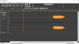DarkAudacity screenshot