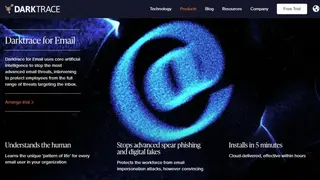 Darktrace Antigena Email screenshot