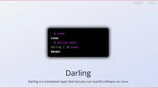 Darling screenshot