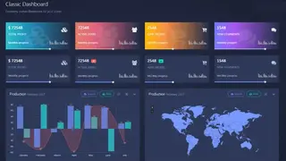 Dash Dashboards screenshot