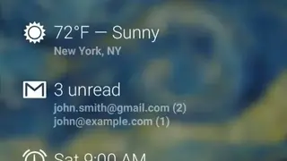 DashClock Widget screenshot
