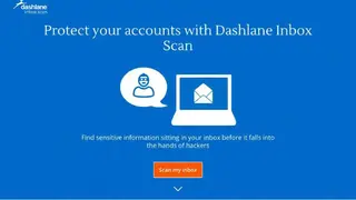 Dashlane Inbox Scan screenshot