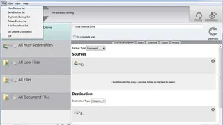 Data Backup screenshot
