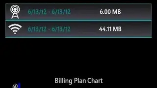 Data Usage screenshot