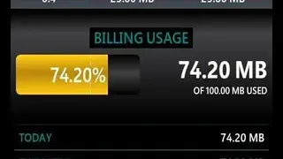 Data Usage screenshot
