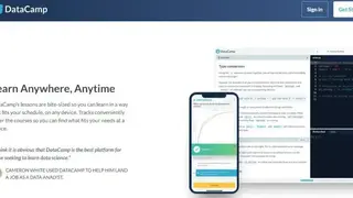 Datacamp screenshot