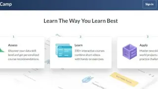 Datacamp screenshot