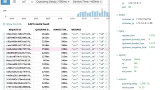 DataDog Log Management screenshot