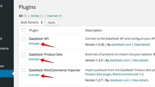 Datafeedr screenshot