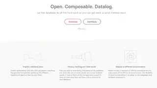 Datahike screenshot