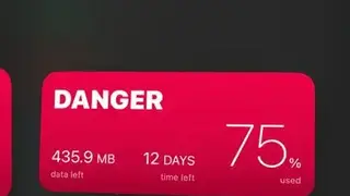 DataMan – Data Usage Widget screenshot