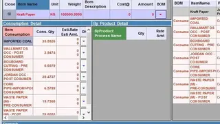 Dataman ERP screenshot