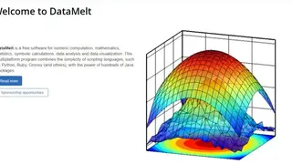DataMelt screenshot
