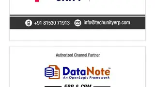 DataNote ERP screenshot
