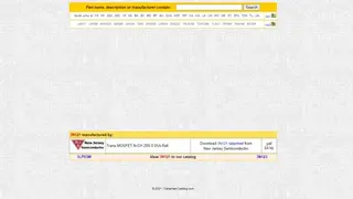 Datasheet Catalog screenshot