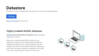 DataStore screenshot