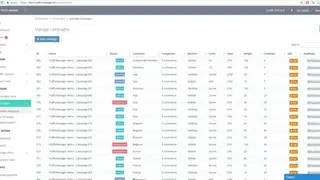 DataTables screenshot
