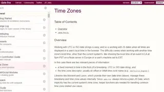 Date-fns screenshot