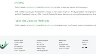 Datomic screenshot