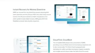 Datto SIRIS screenshot