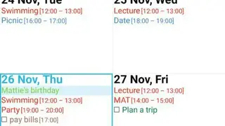 Day by Day Organizer PRO screenshot