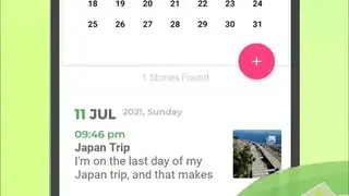 Daybook screenshot