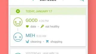 Daylio screenshot