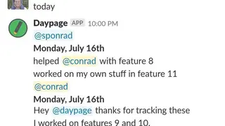 Daypage screenshot
