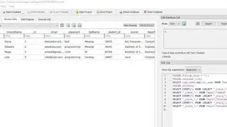 DB Browser for SQLite screenshot