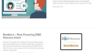 D&B Hoovers screenshot