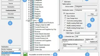 DBConvert for Excel and MySQL screenshot