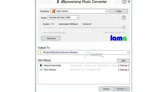 dBpoweramp screenshot