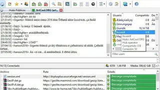 DC++ screenshot