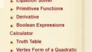 Dcode Symbolic Calculator screenshot