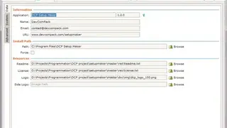 DCP Setup Maker screenshot