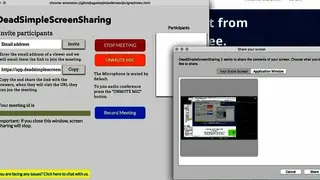 Dead Simple Screen Sharing screenshot