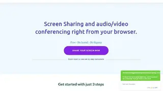 Dead Simple Screen Sharing screenshot