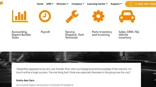 DealerStar DMS screenshot