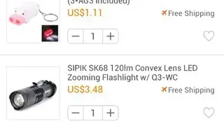 DealExtreme screenshot
