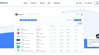 Dealroom screenshot