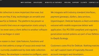 Debtrak screenshot