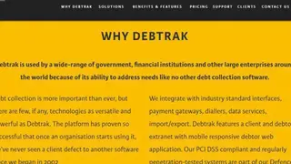 Debtrak screenshot