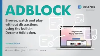 Decentr Browser screenshot