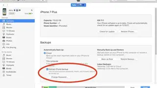 Decipher Backup Repair screenshot
