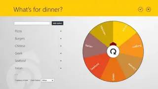 Decision Making Wheel screenshot