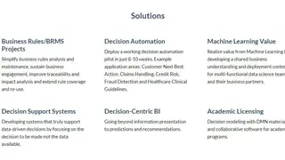 DecisionsFirst Modeler screenshot