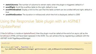 Declan Bright Responsive Table jQuery Plugin screenshot