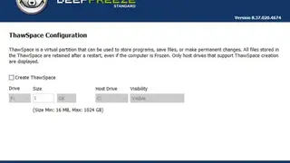 Deep Freeze screenshot