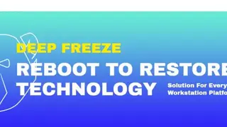 Deep Freeze screenshot