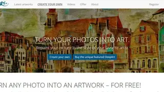 DeepArt screenshot